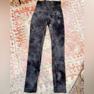Lululemon leggings. Gray and black. Size 0. In great shape.